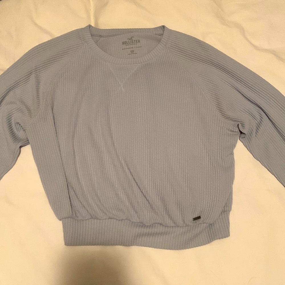 Extra small, Hollister longsleeve ribbed, cinch waist, T-shirt